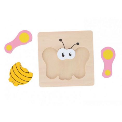 Puzzle din Lemn Marionette Fluture | Dezvoltare Creativă - imagine 2