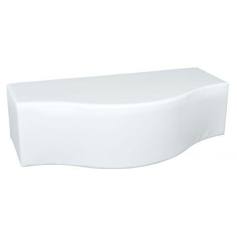 Puf Alb Val 34 cm Moje Bambino - Relaxare Senzorială - imagine 3