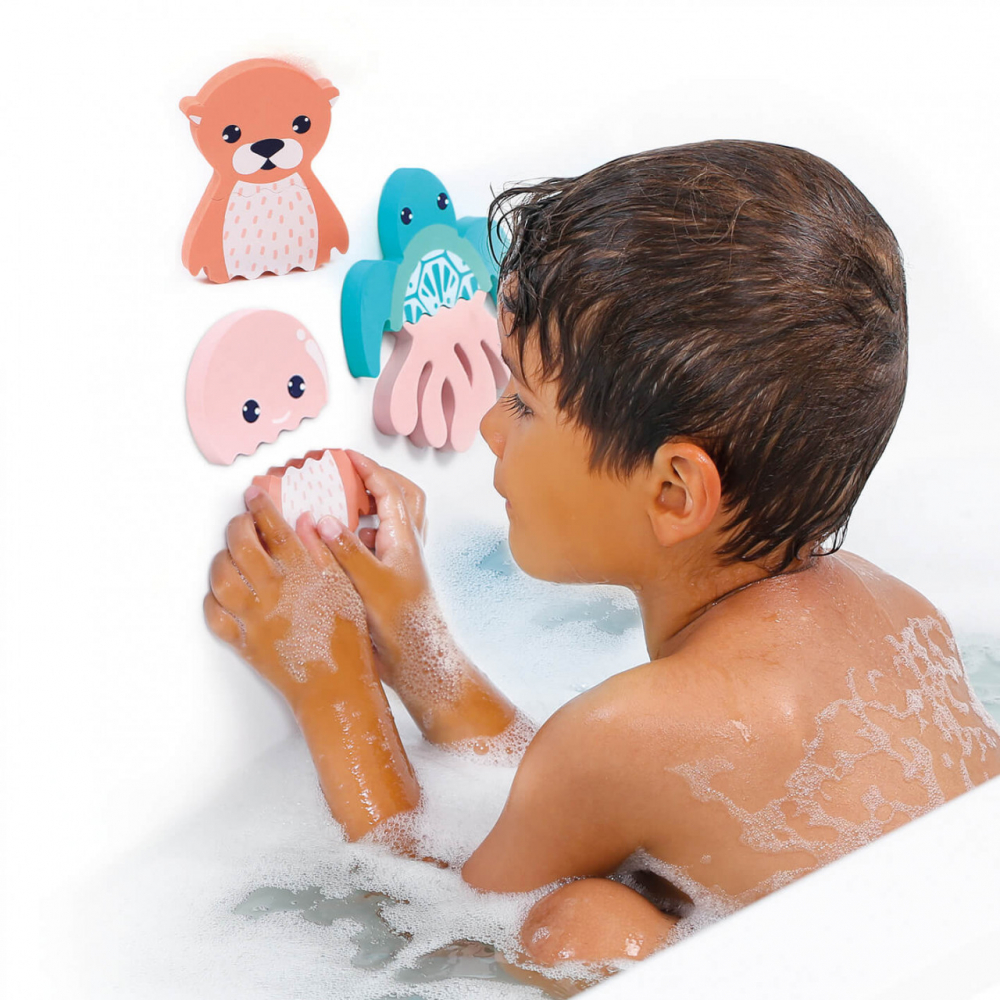 Puzzle din Spuma Ludi Animalute pentru Baie - imagine 3