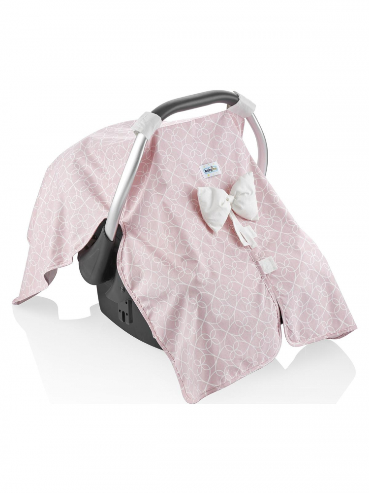Parasolar BabyJem Roz | Protecție Solară Auto