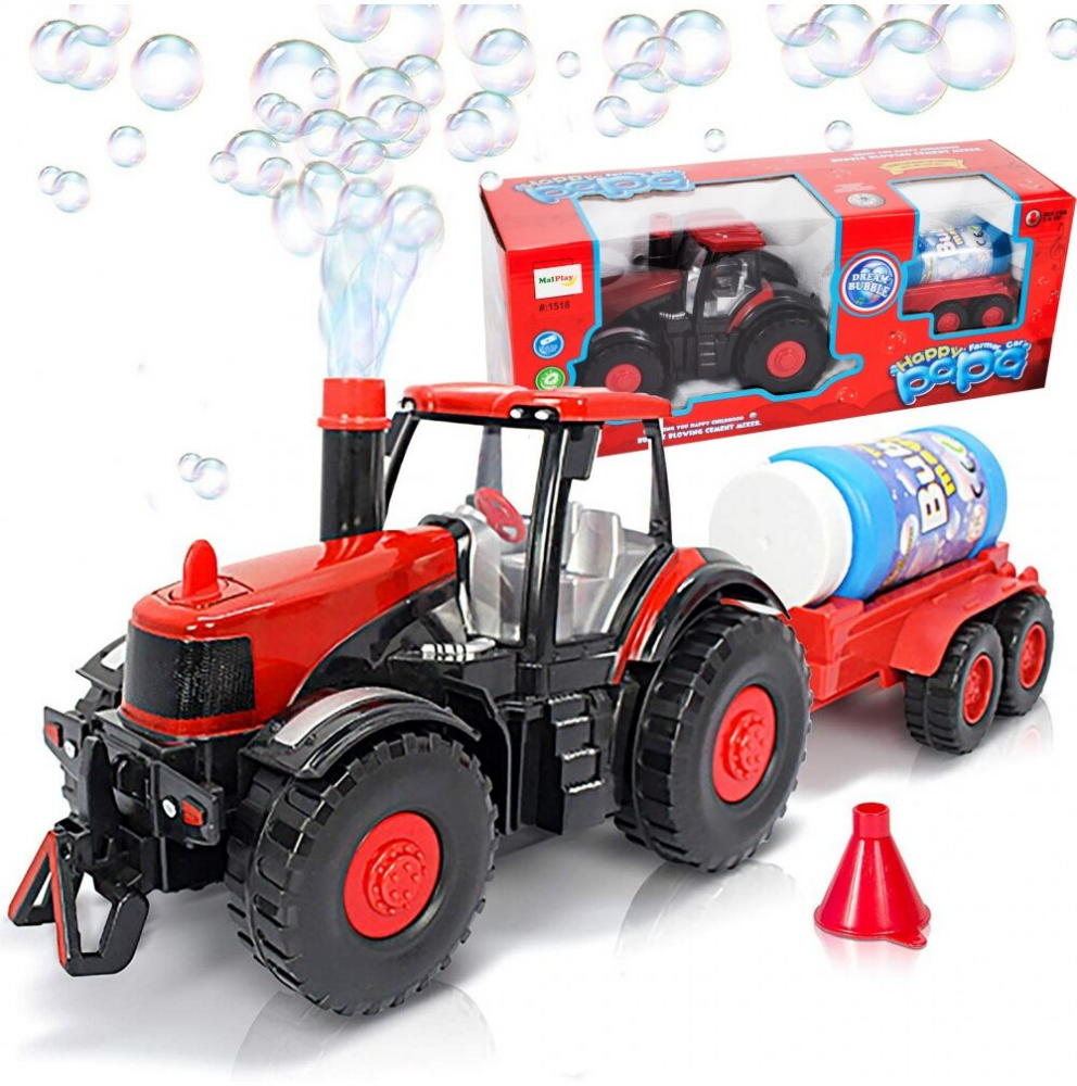 Tractor cu Baloane de Săpun Malplay | Jucărie Exterior