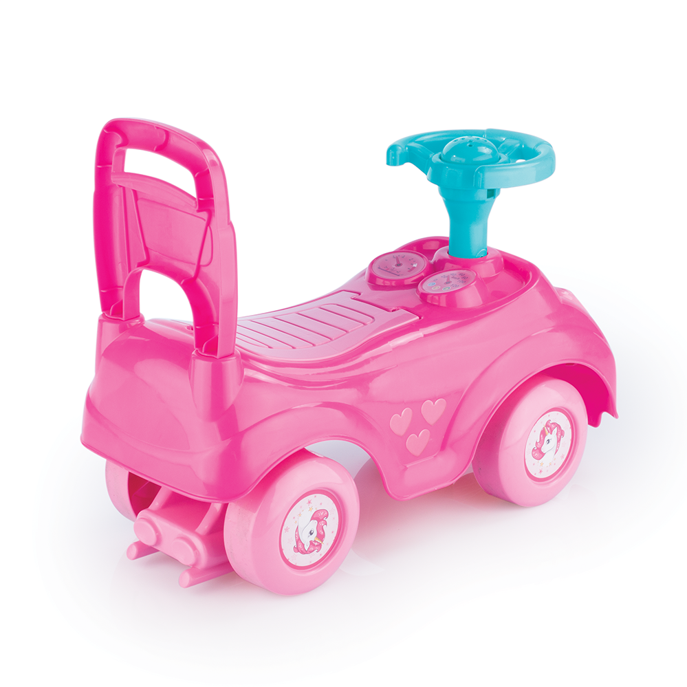 Mașinuță Dolu Unicorn fără pedale | Ride-On cu spațiu depozitare - imagine 2