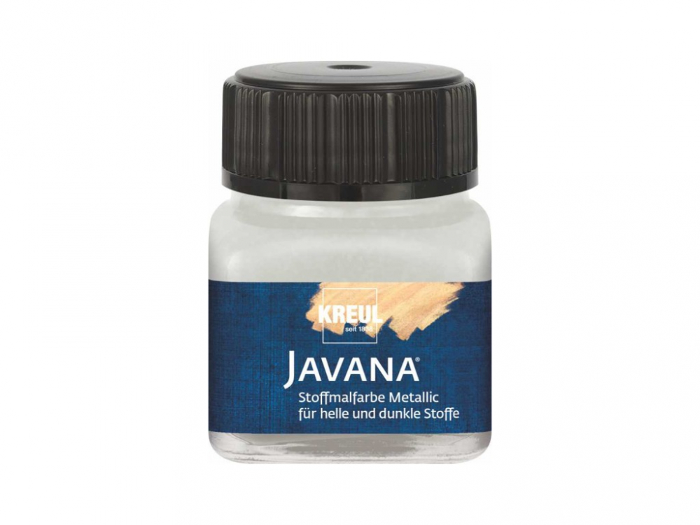 Vopsea Textilă Metalic Silver Javana Kreul 20ml