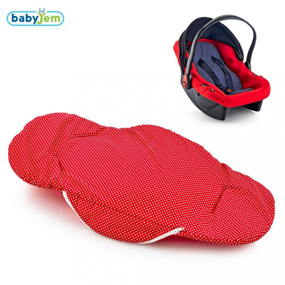 Reductor Scaun Auto BabyJem 0-13 kg Rosu - imagine 4