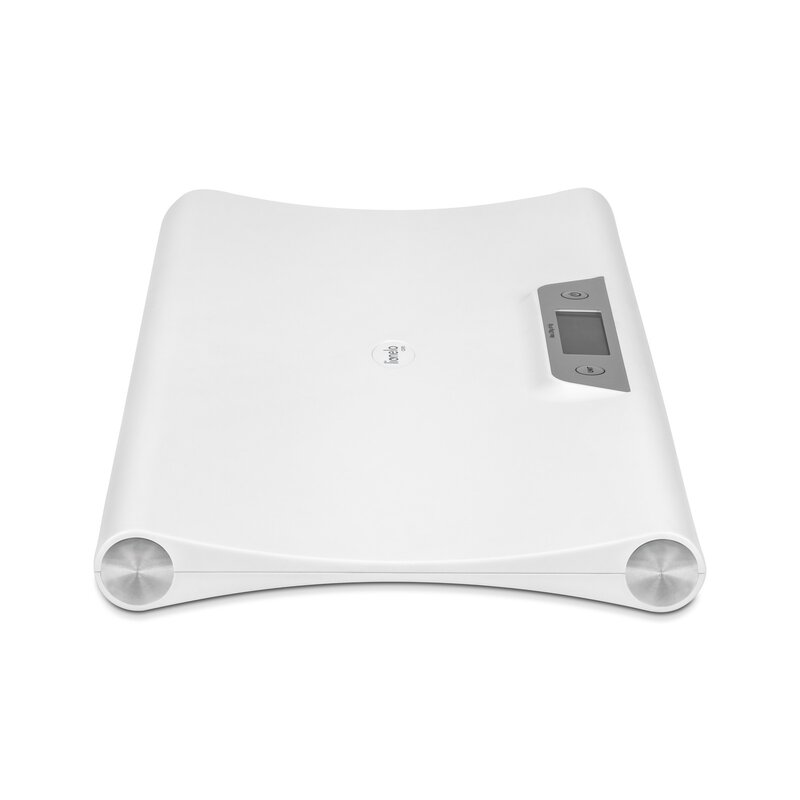 Cantar Electronic Lionelo BabyBalance, Alb, pana la 20 kg - imagine 4
