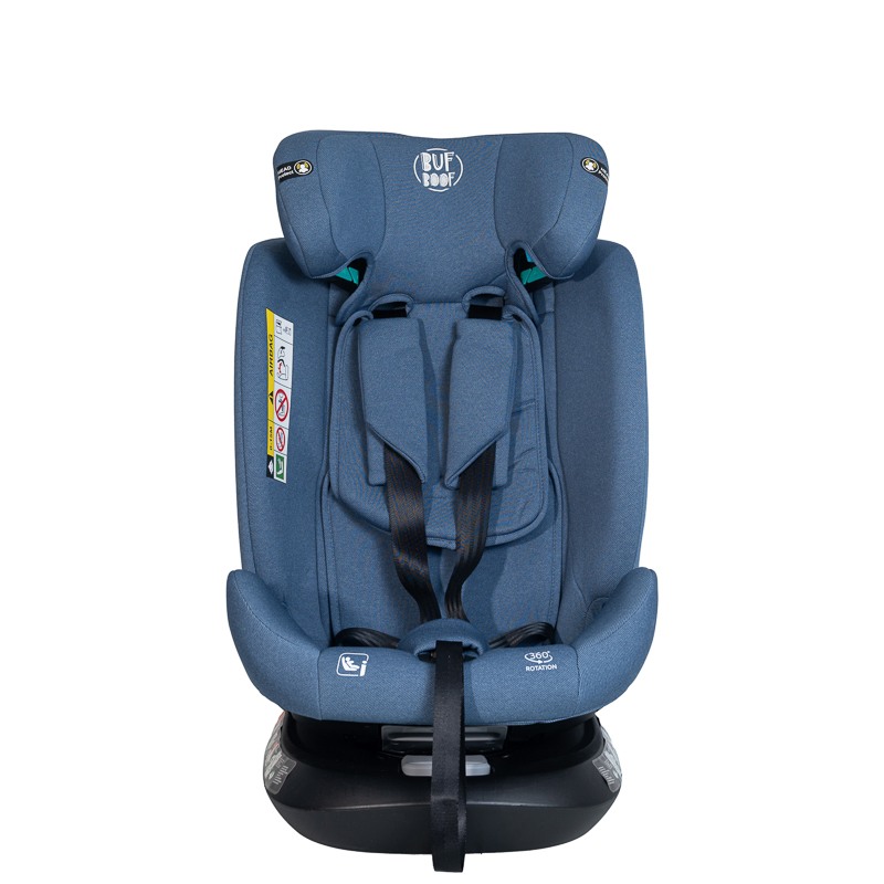 Buf Boof Scaun Auto i-Size Rotativ 360° Saphir - imagine 4