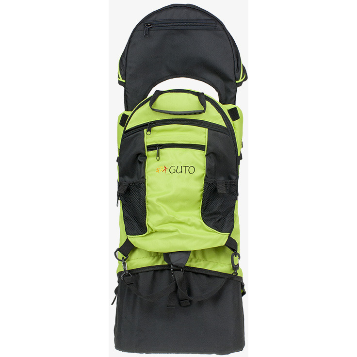 Rucsac Transport Copii Guto Deluxe Verde, 1.6 kg