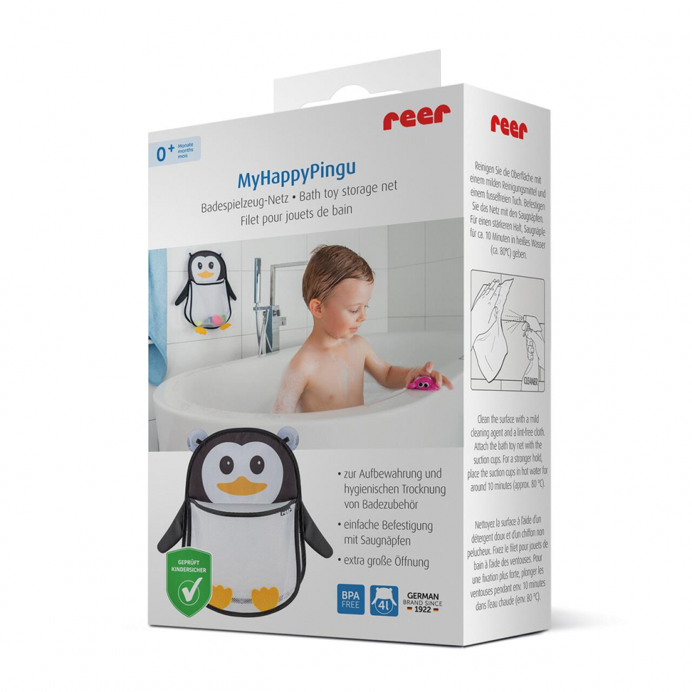 Saculet Reer cu Ventuze Pinguin My Happy Pingu - imagine 2
