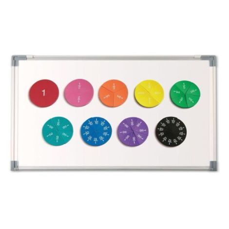 Learning Resources Set Magnetic Cercuri cu Fracții - imagine 2