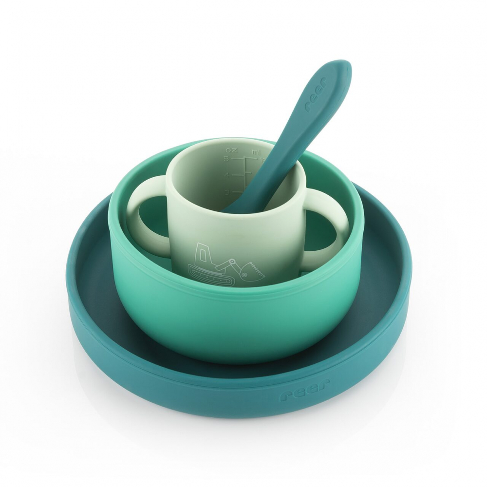 Reer Set Vesela Silicon Copii Fără BPA - imagine 5