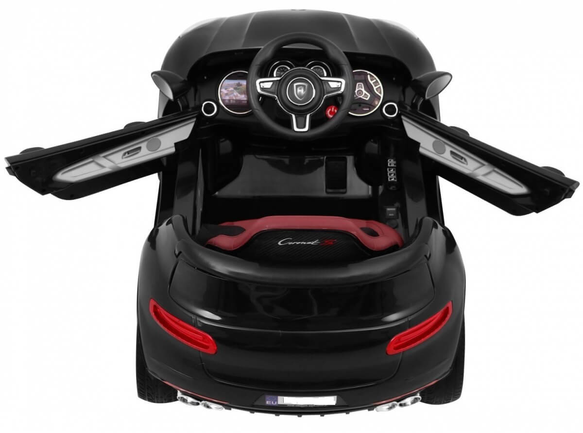 Mașinuță Electrică Turbo-S Negru | Autokids - imagine 5