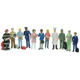 Miniland Figurine Profesii - Set 11 Bucăți