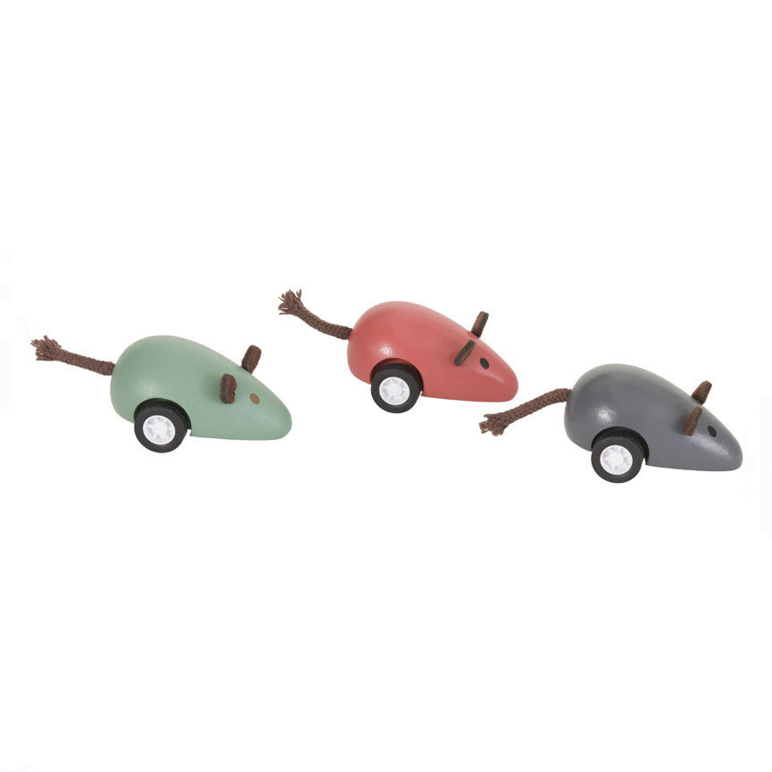 Jucărie Soricel Mobil Egmont Toys, Lemn