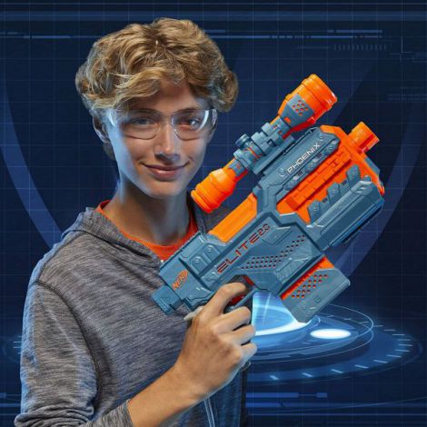 Hasbro Nerf Phoenix CS6 Motorizat 6 Darts - imagine 5