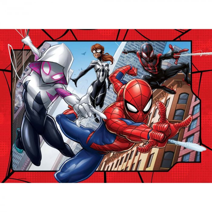 Puzzle Spiderman 4x100 piese Ravensburger