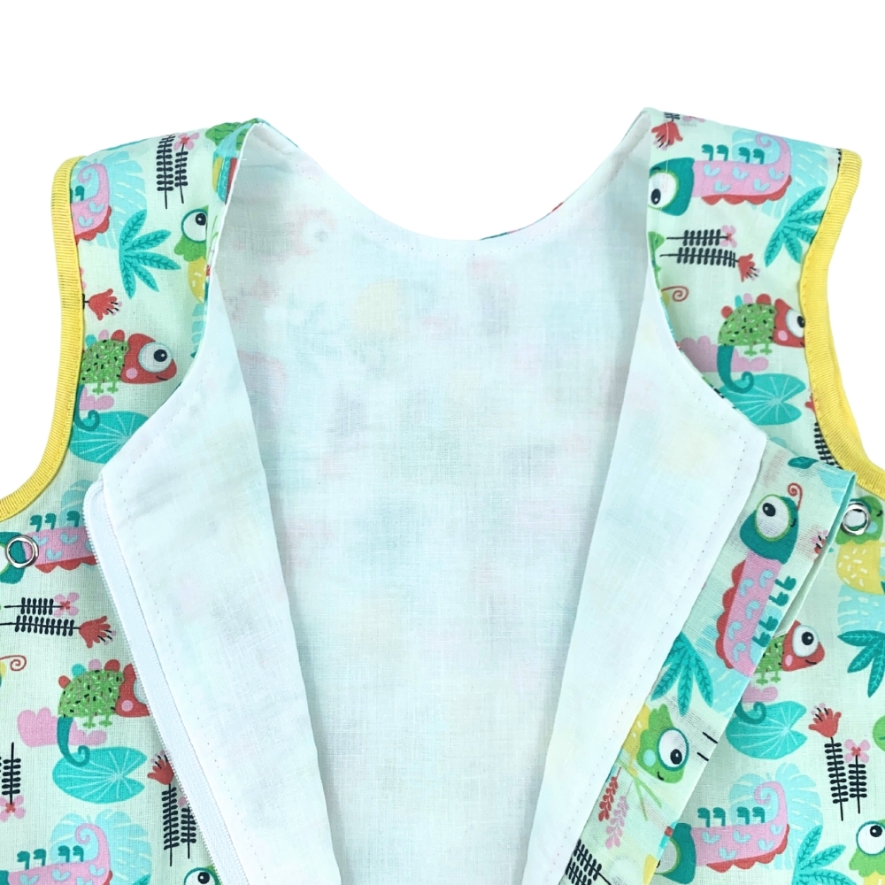 Sac dormit KidsDecor Tropical, bumbac, 60 cm - imagine 3
