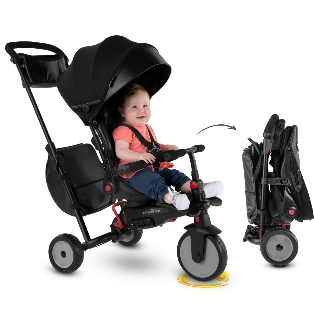 Smart Trike 7 in 1 Urban Black | Tricicletă Ultrapliabilă - imagine 5