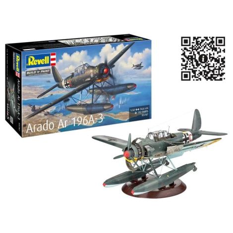 Revell Arado Ar196A3 - Model hidroavion 1:32
