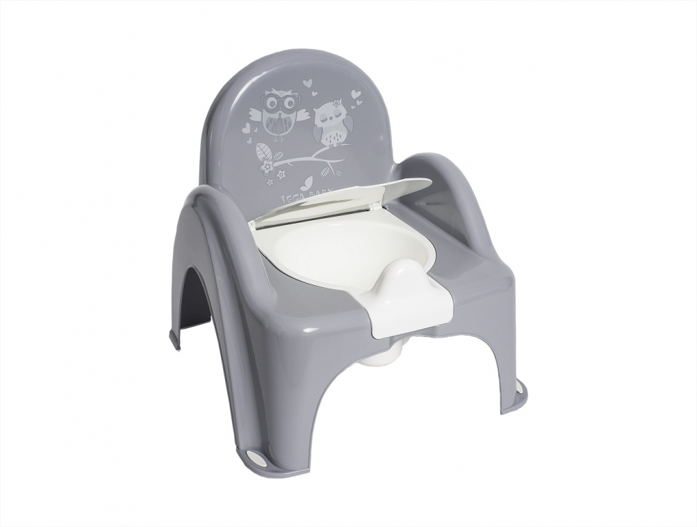 Olita Tega Baby Bufniță Gri, Scaunel Practic