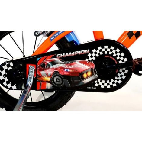 Bicicleta Dino Bikes Hot Wheels 16 inch Copii - imagine 3