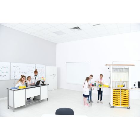Masa HPL Laborator Școlar Moje Bambino, Rezistentă - imagine 10