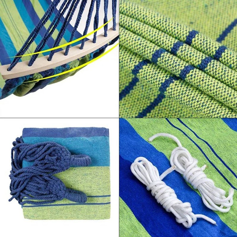 Hamac Procart 2 persoane, relaxare în natură - imagine 3
