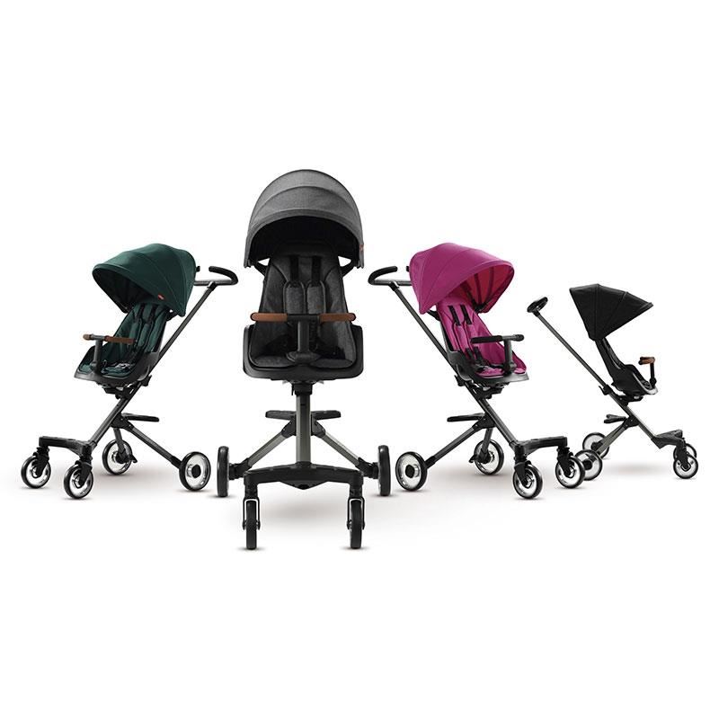Qplay Easy - Carucior Sport Ultracompact Gri - imagine 3