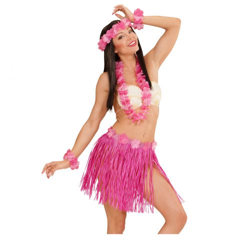 Set Hawaii Roz Widmann - Costum Complet Carnaval - imagine 2