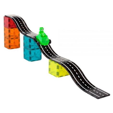 MAGNA-TILES Downhill Duo 40 piese - Curse Magnetice - imagine 7