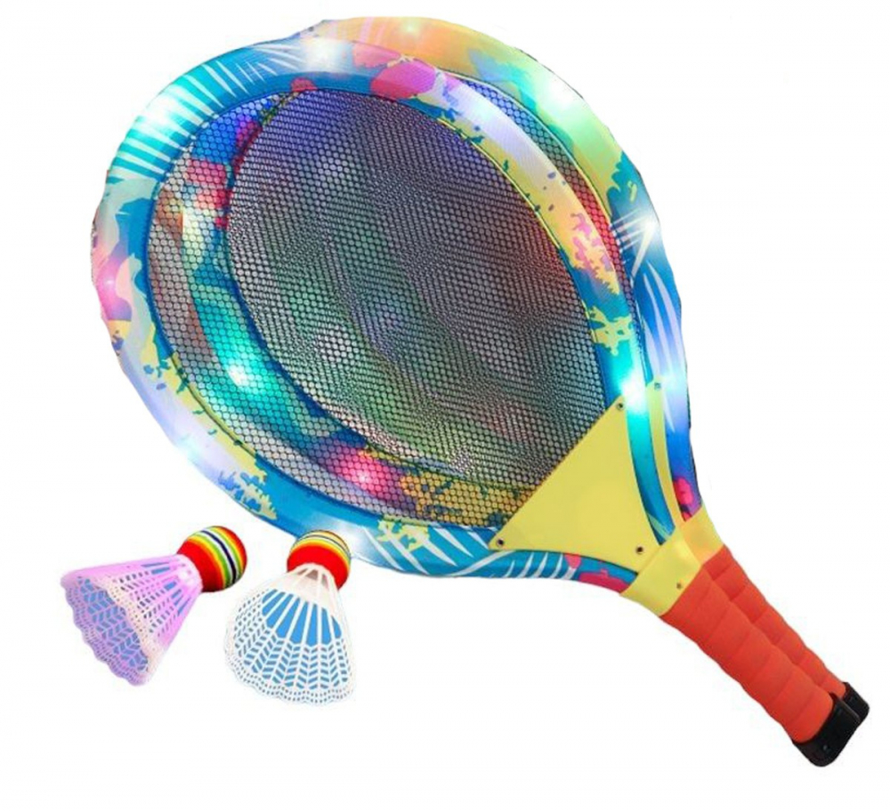 Set Badminton LED Sfera Zabawek | Joc de Noapte - imagine 2