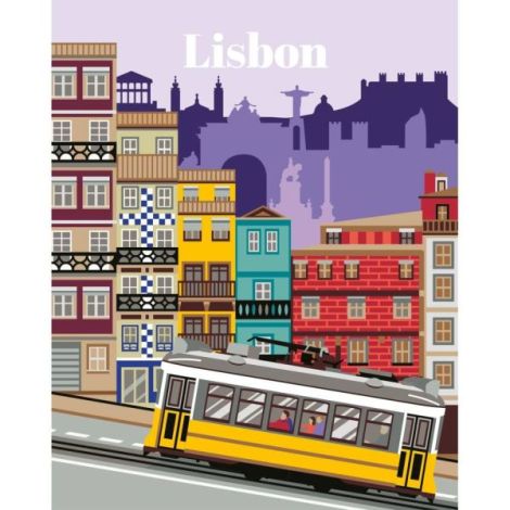 Ravensburger CreArt Lisabona - Relaxare prin pictură - imagine 3