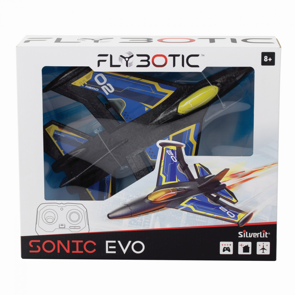 Silverlit Fly Botic: Avion Sonic Evo durabil 2.4GHz