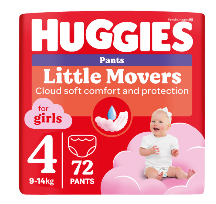 Huggies Virtual Pack 4 Girl, 9-14 kg, 72 buc - imagine 6