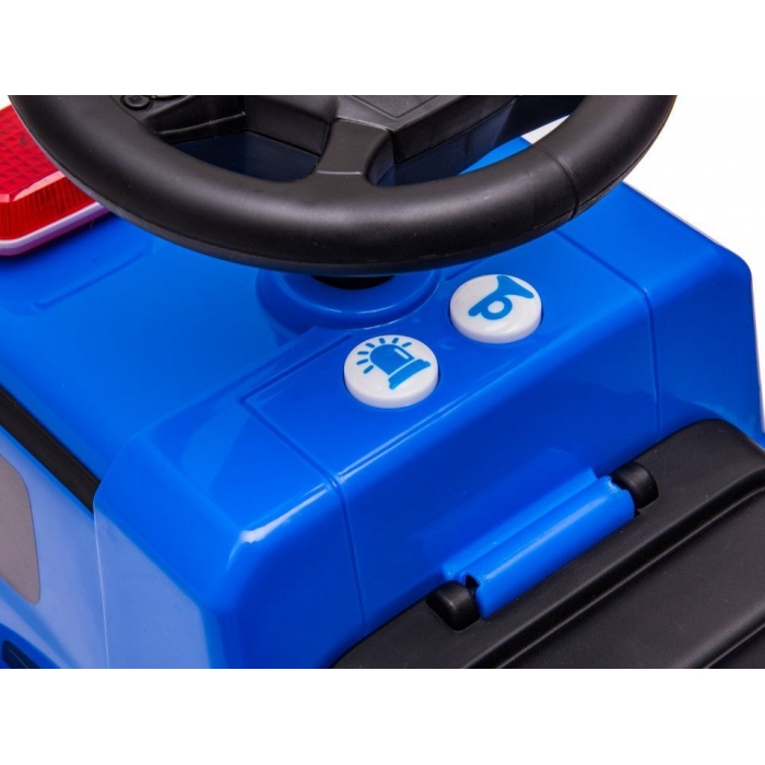 Masinuta Pedale Ecotoys Mercedes Politie Albastru - imagine 5