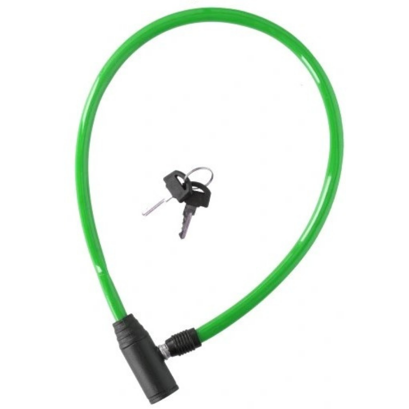 Antifurt Dunlop Verde 65cm - Securitate Bicicletă - imagine 3