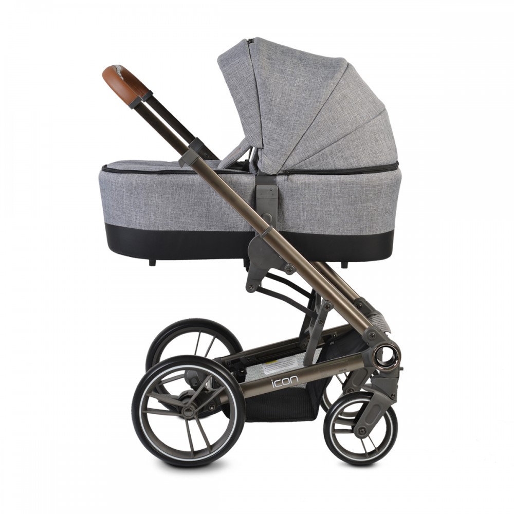 Carucior Modular 2in1 Cangaroo Icon Grey - imagine 2