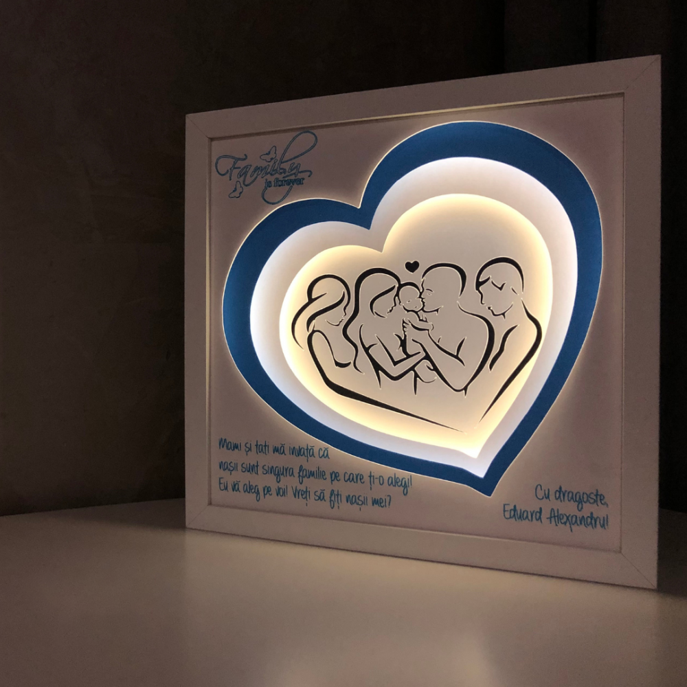 Tablou Luminos Nasi 010 Noorhandmade – Magie în Cameră