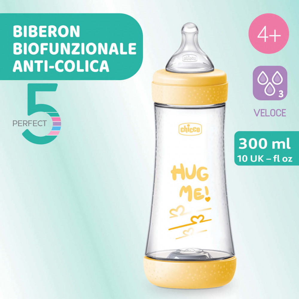 Biberon Anti-Colici Chicco Perfect5 4 luni+
