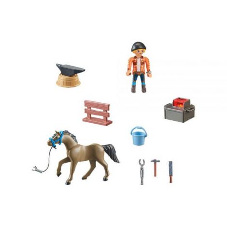 Playmobil Potcovar Cu Calut - Jucarie Creativa - imagine 4