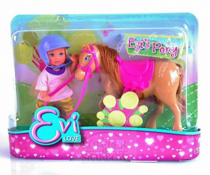 Set Papușă Evi cu Calut Maro Deschis Steffi Love