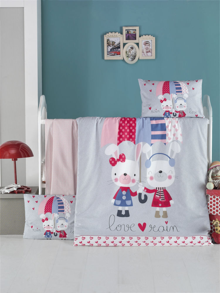 Set Lenjerie 6 Piese Victoria Home Bumbac Ranforce