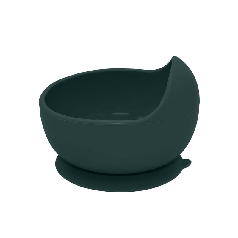 Bol Silicon Petite&Mars cu Ventuza, Verde, 6luni+ - imagine 2