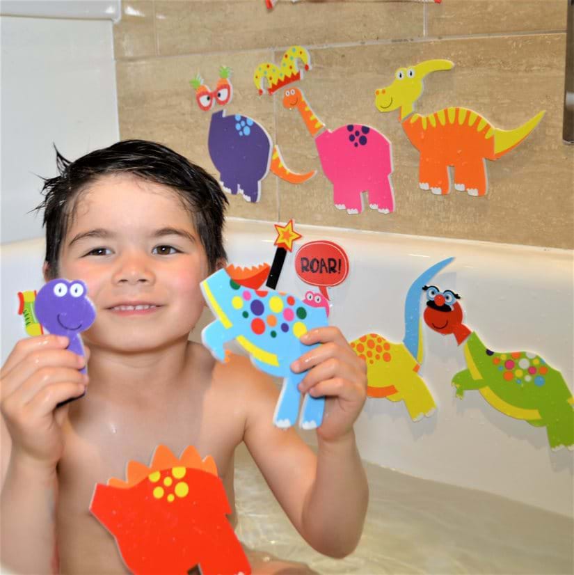 Set Stickere Dinozauri Buddy&Barney pentru Baie