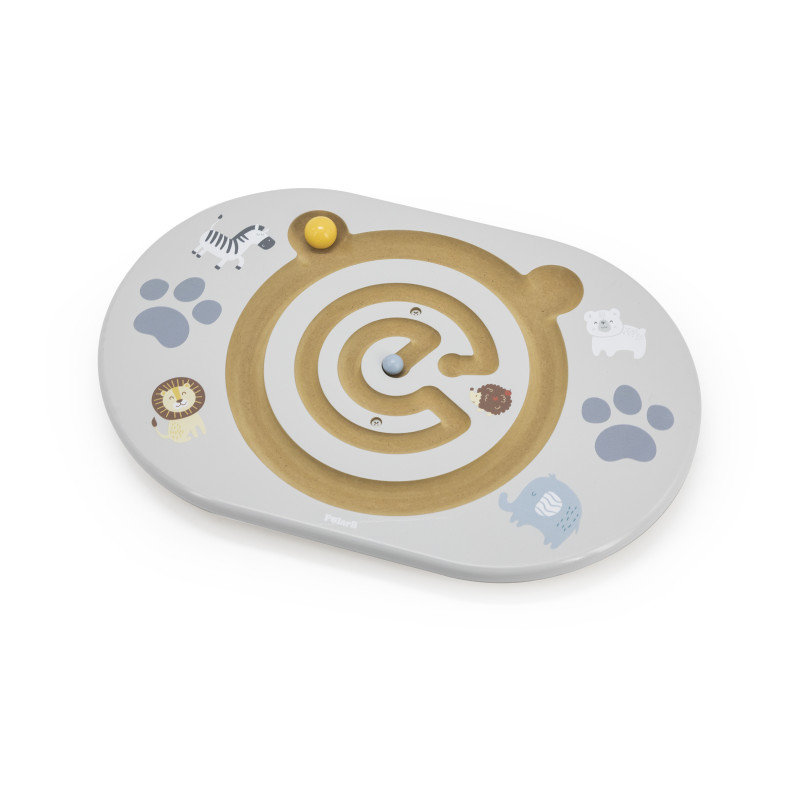 Placa Echilibru Viga | Coordonare Montessori - imagine 5