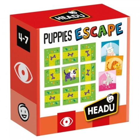 Headu Puzzle Labirint Cățel - Dezvoltă Logica - imagine 2