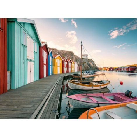Puzzle Casute de Barci 500 Piese Ravensburger