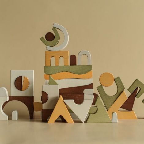 Blocuri Puzzle Lemn Minmimcph | Joc Educativ
