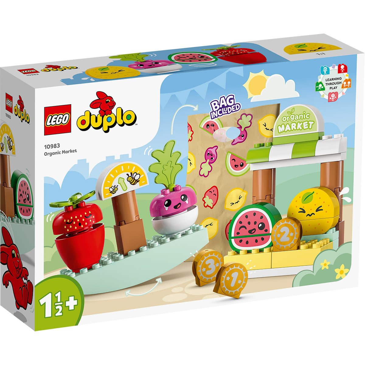 LEGO® DUPLO® Piață Produse Bio 10983