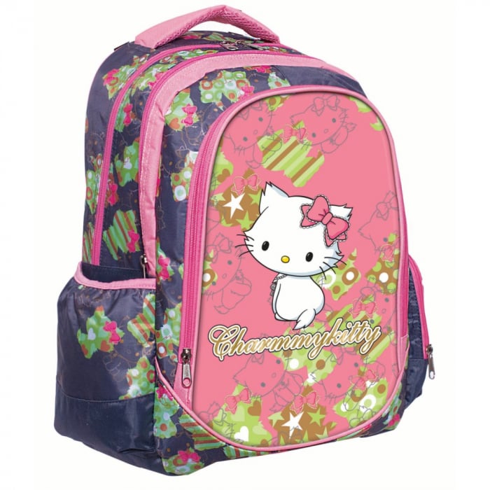 Ghiozdan Giovas CharmmyKitty 3 Compartimente
