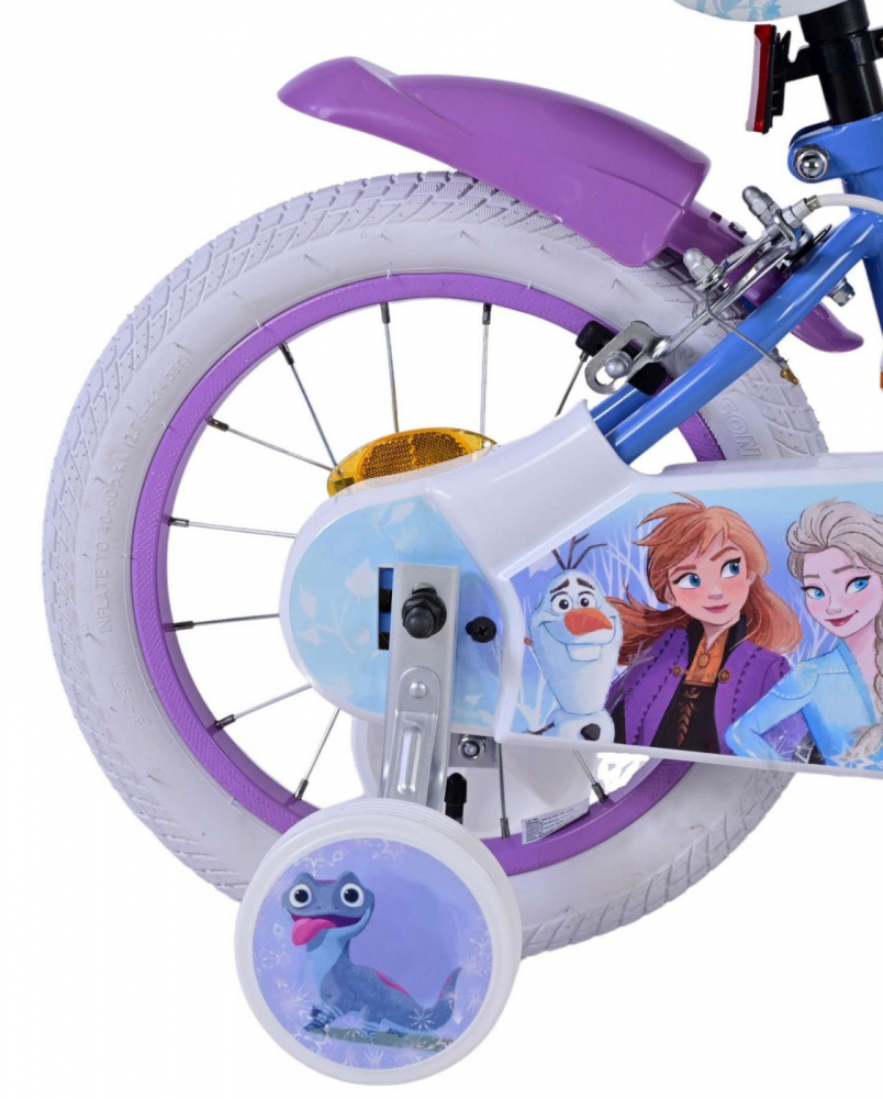 Bicicleta Disney Frozen 14" Eandl cu Frâne și Cos - imagine 5